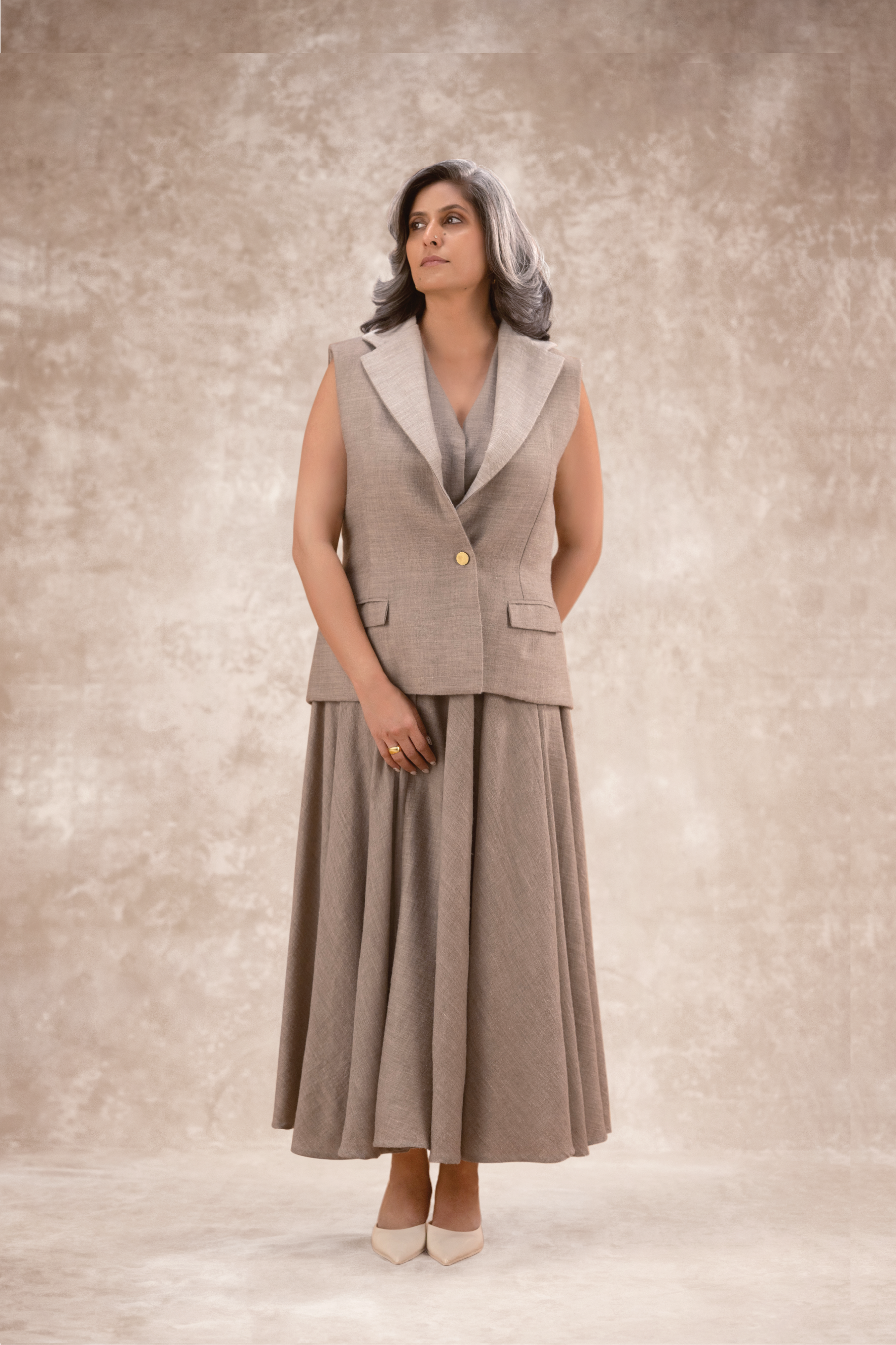 warm taupe