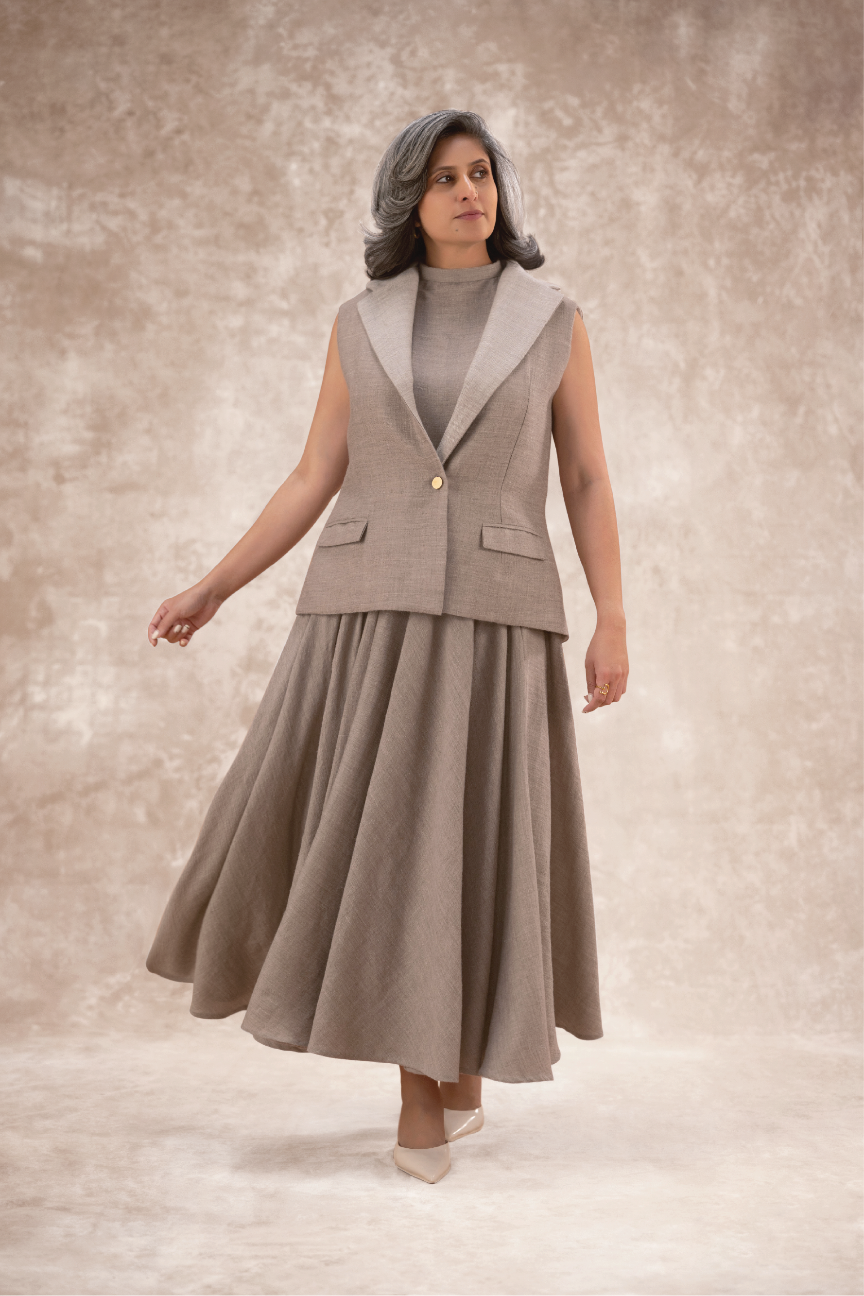 warm taupe